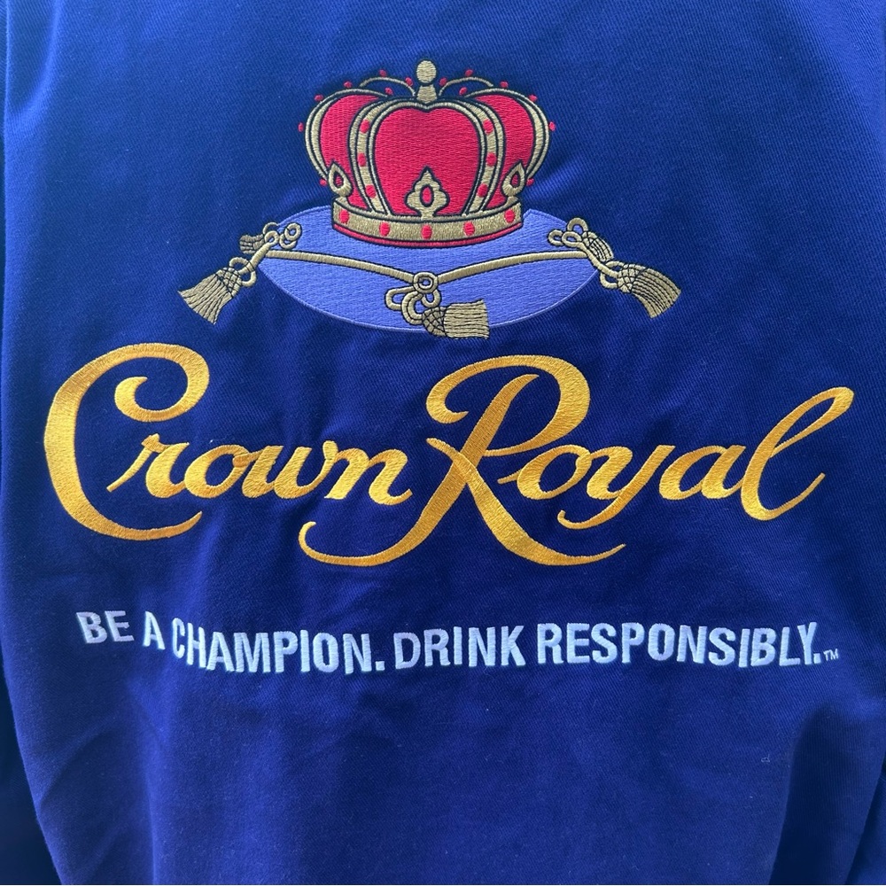 Crown Royal Team Caliber Nascar Racing Jacket Roush Racing Mens XL - Picture 9 of 11